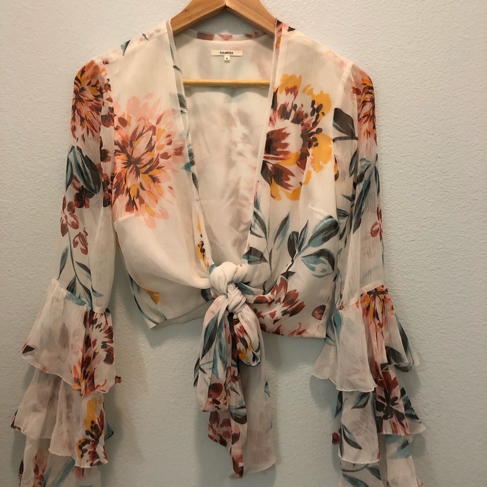 Tularosa Adriana Wrap Top - image 1